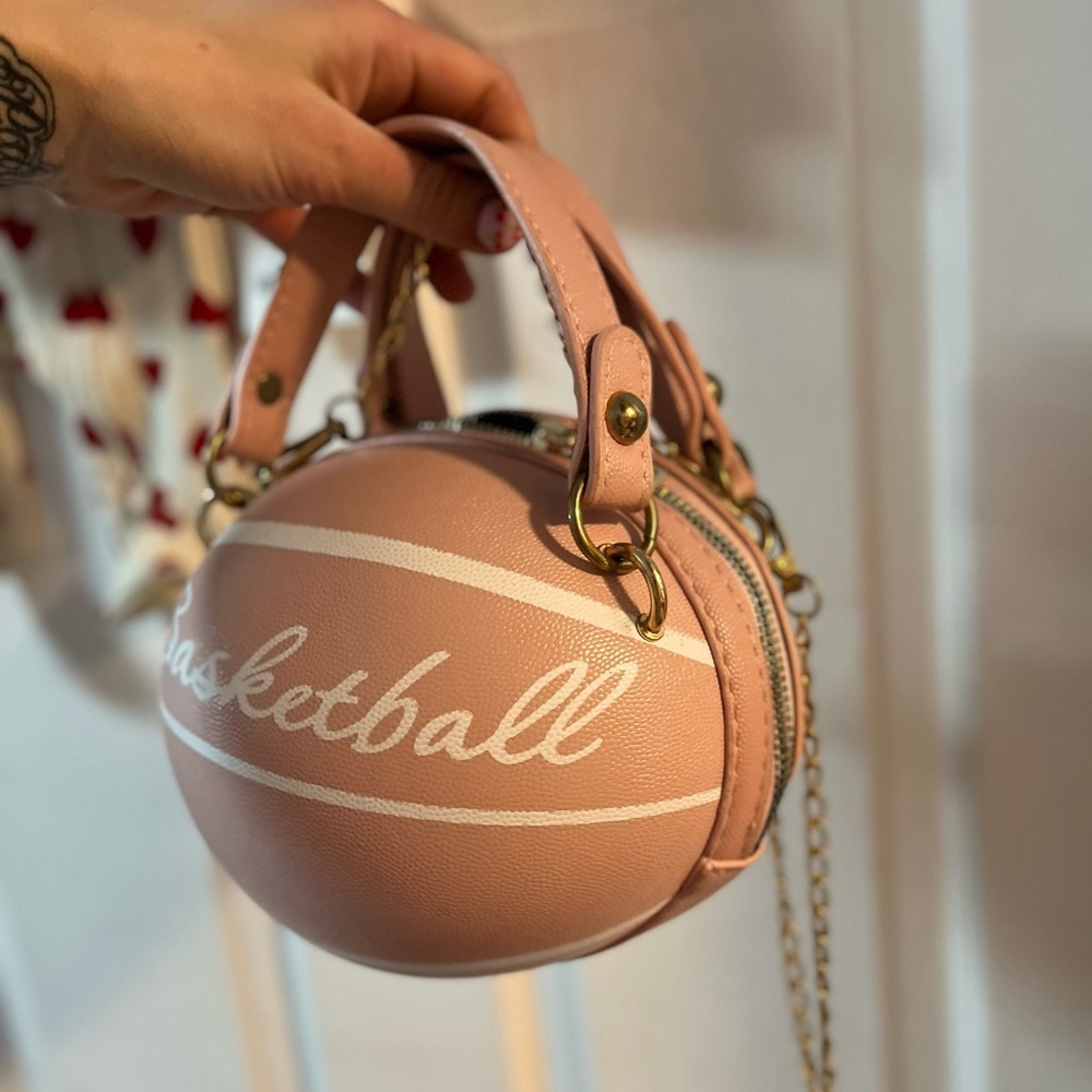 Basketball mini purse